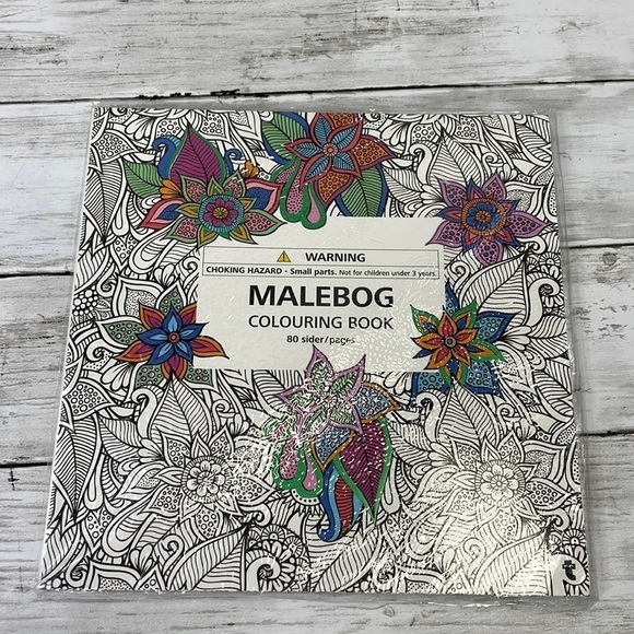 COLORING BOOK for teens and adults 80 sided NEW - Picture 1 of 5